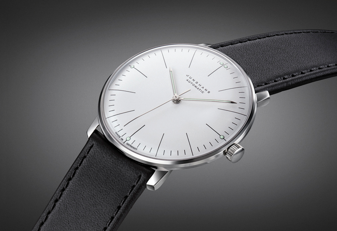 Junghans max bill automatic sapphire glass men's watch 027/3501.02