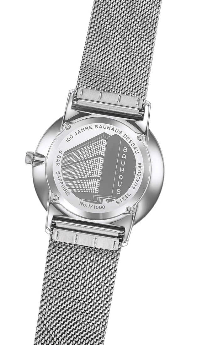 Junghans FORM Quartz Bauhaus Edition Men's Watch 41/4580.44