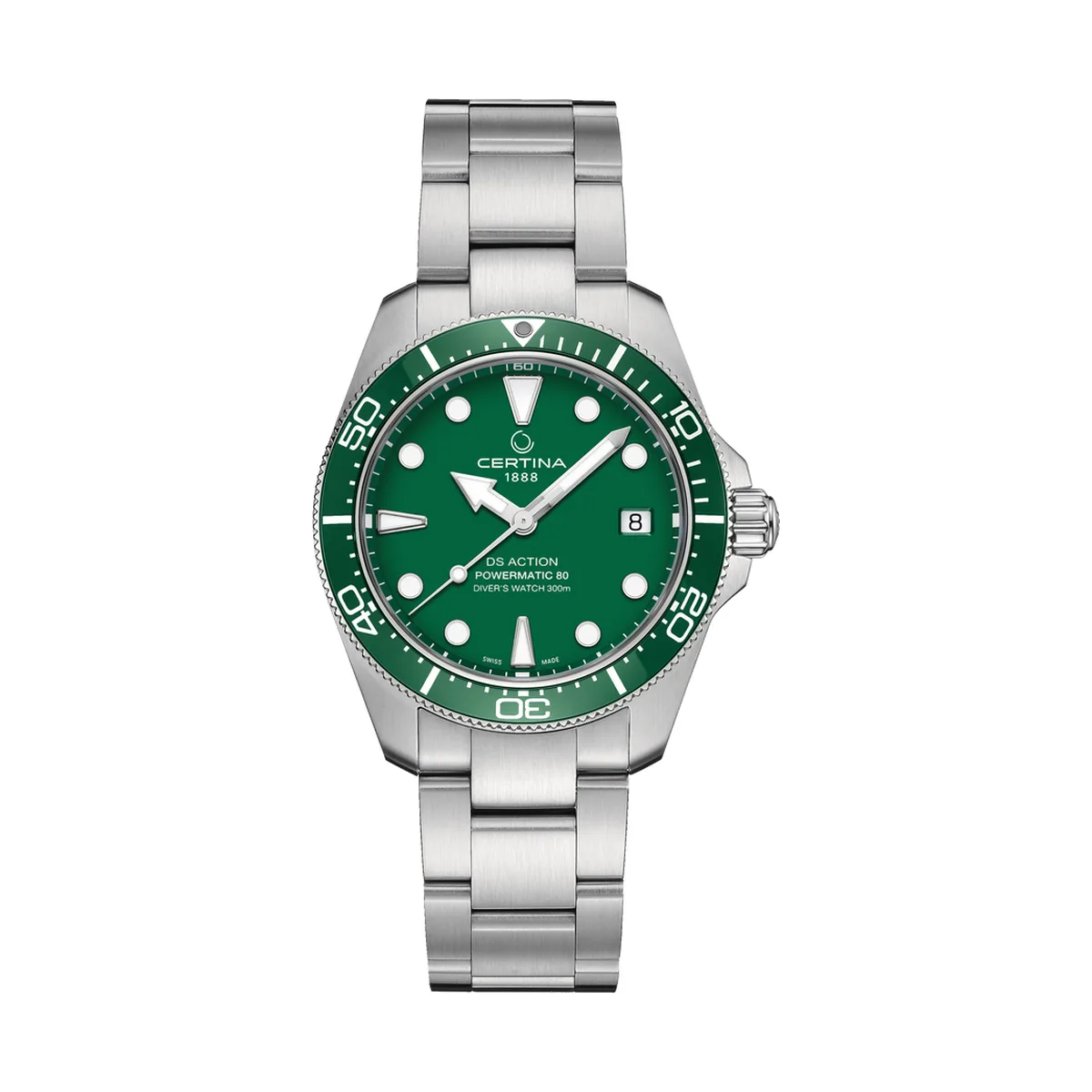 Certina DS Action Diver 38mm Powermatic 80 Men's Watch C048.807.11.091.00
