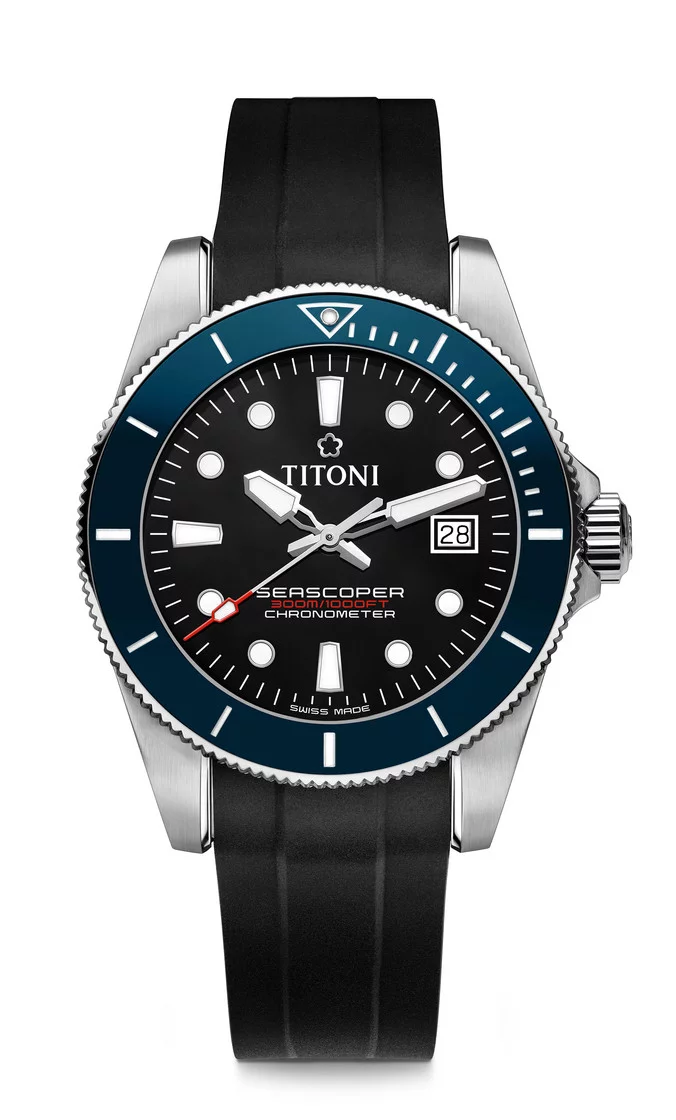 Titoni Seascoper 300 men's watch 83300 S-BE-R-706