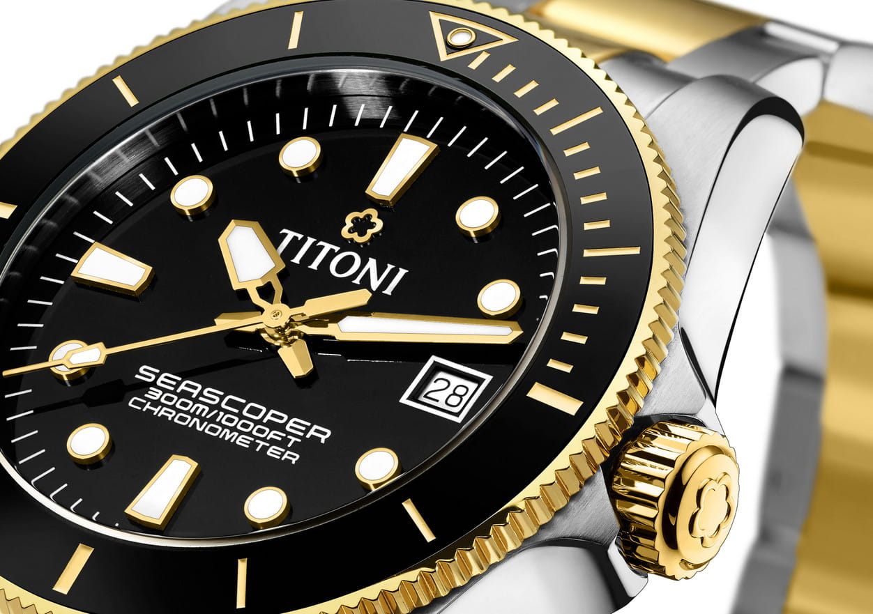 Titoni Seascoper men's watch 83300 SY-BK-248
