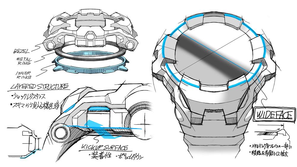 G-SHOCK GRAVITYMASTER men's watch GR-B300-1A4ER