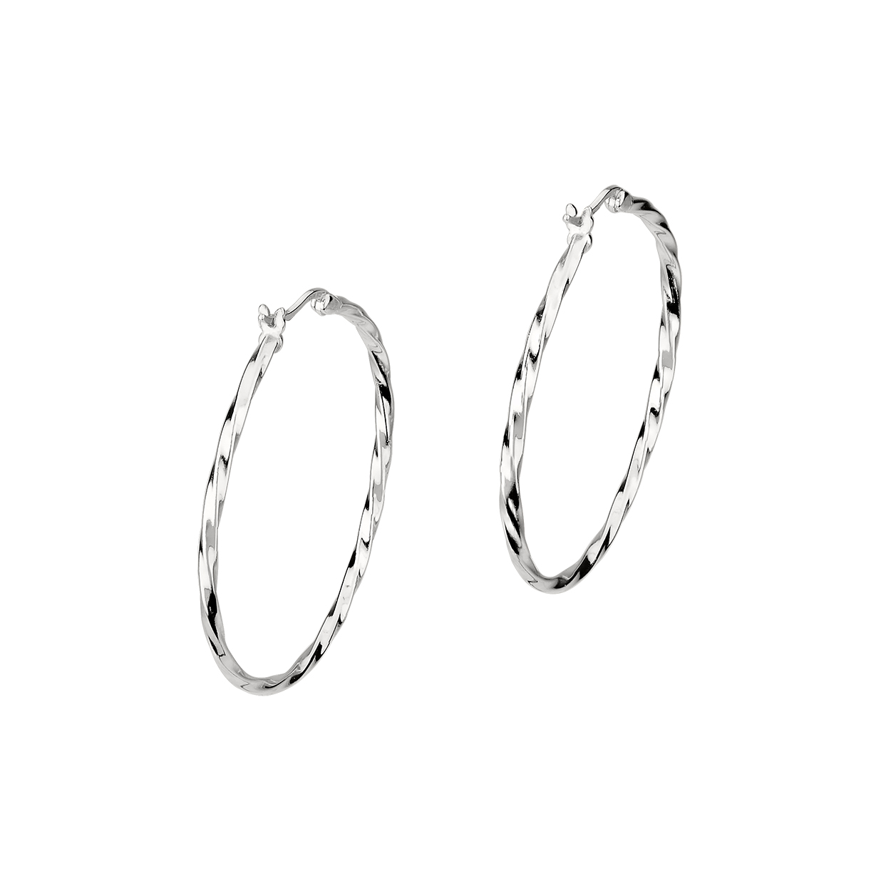 925 silver earring heart