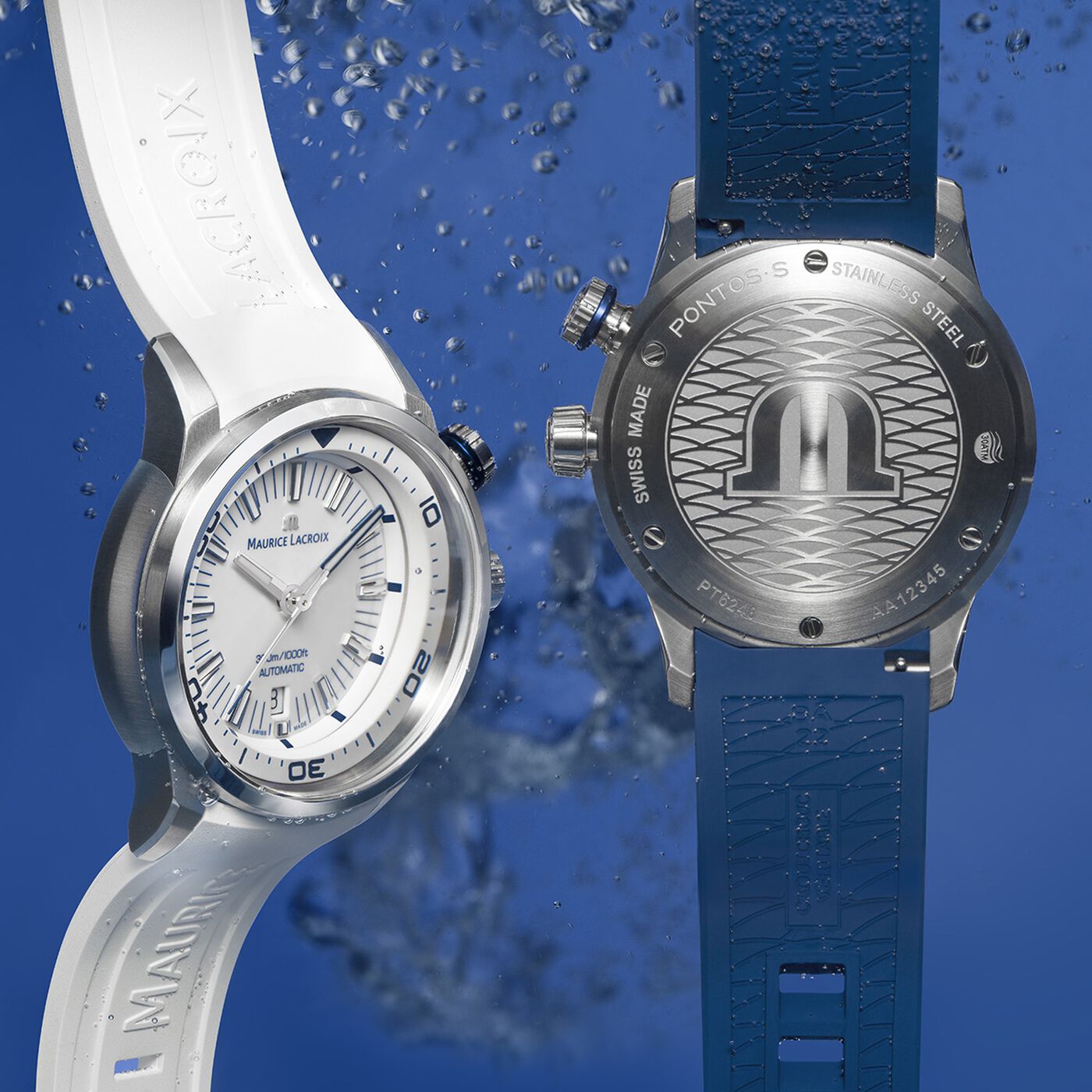 Maurice Lacroix Pontos S Diver Men's Watch PT6248-SS00L-130-4