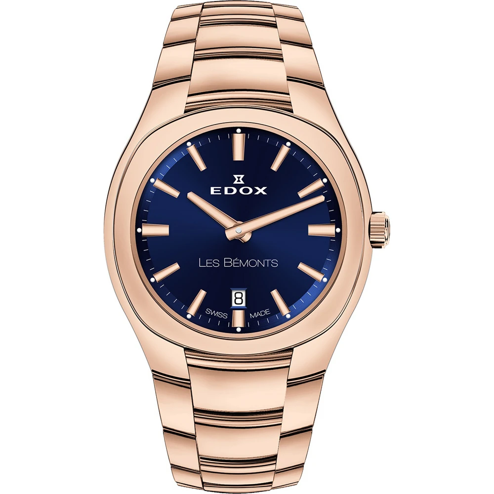 Edox Les Bémonts Date women's watch 57004 37R BUIR