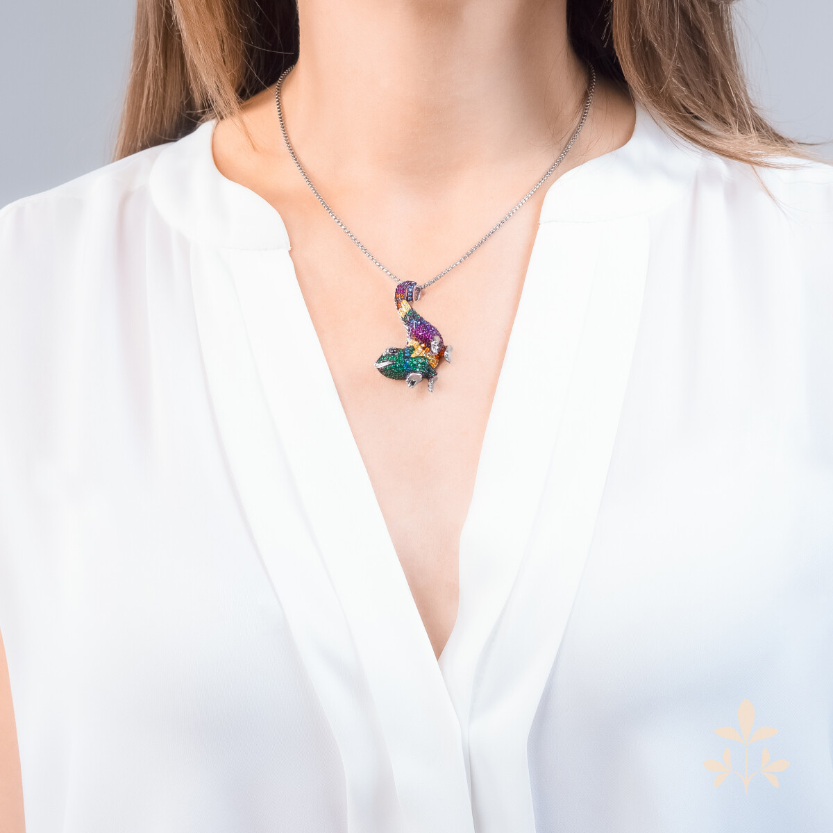 At the time Theo Chameleon pendant SZA-3990-173