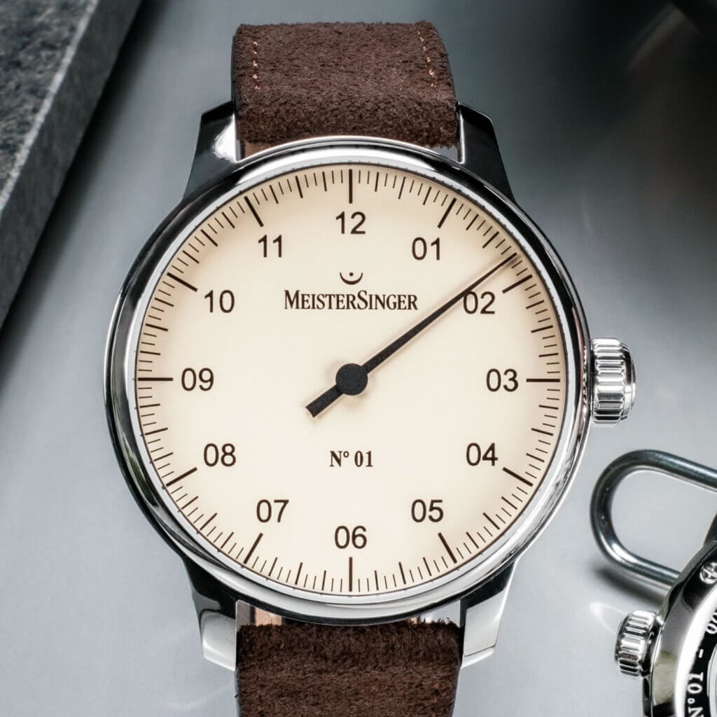 Meister Singer N 01 hand-wound men's watch AM3303