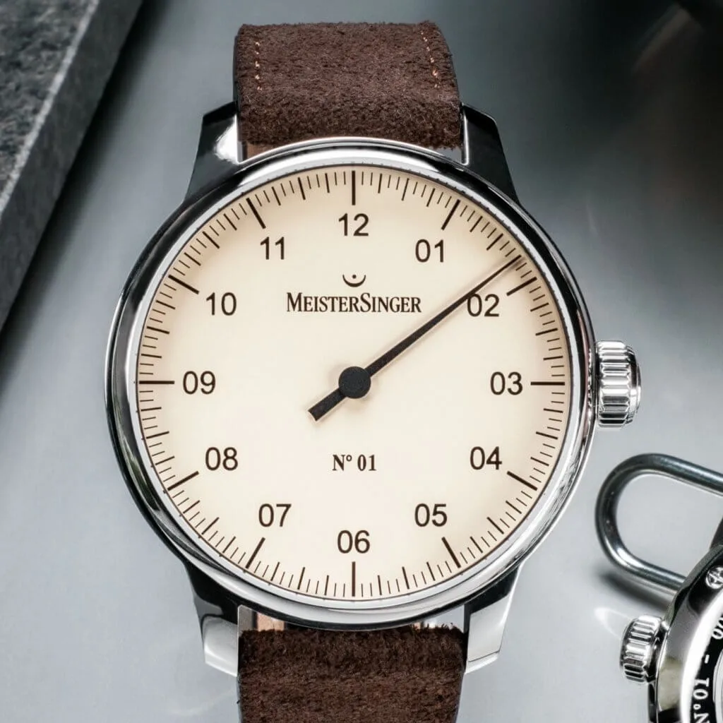 Meister Singer N 01 hand-wound men's watch AM3303