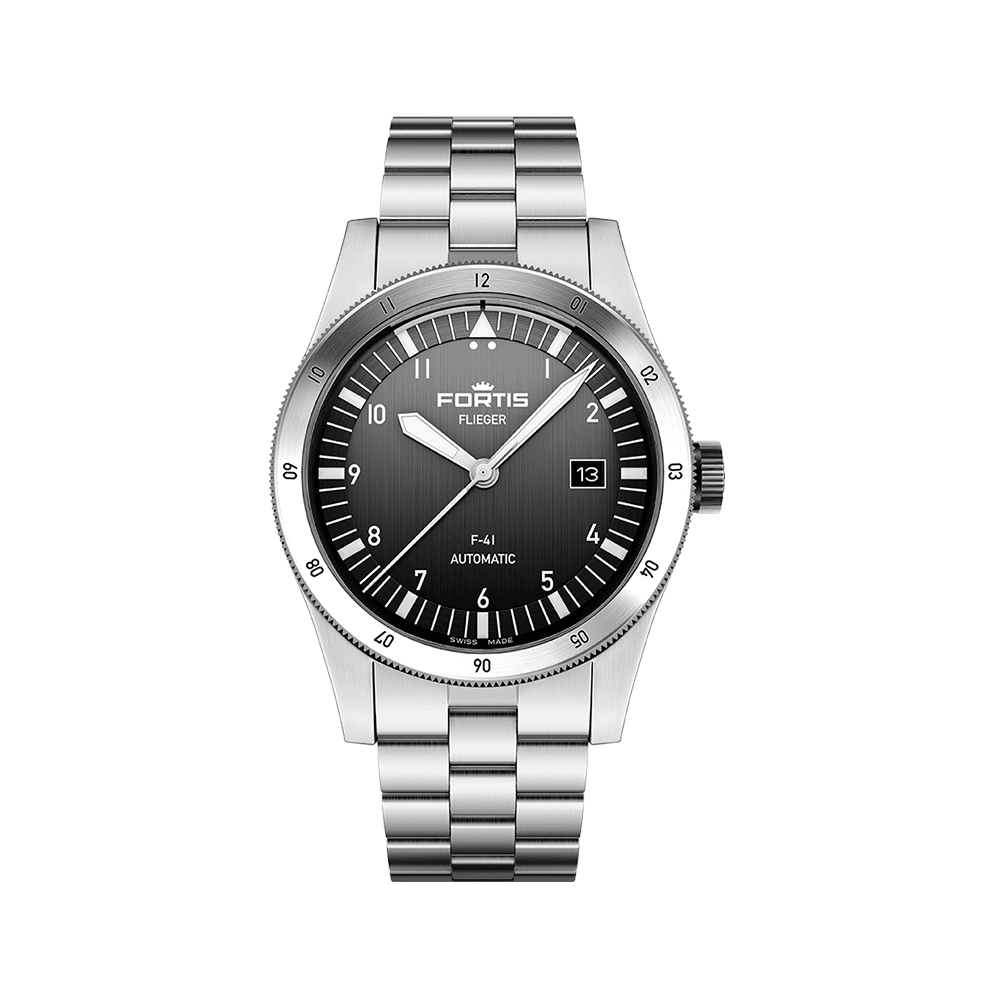 Fortis FLIEGER F-41 Automatic Black Men's Watch F4220017