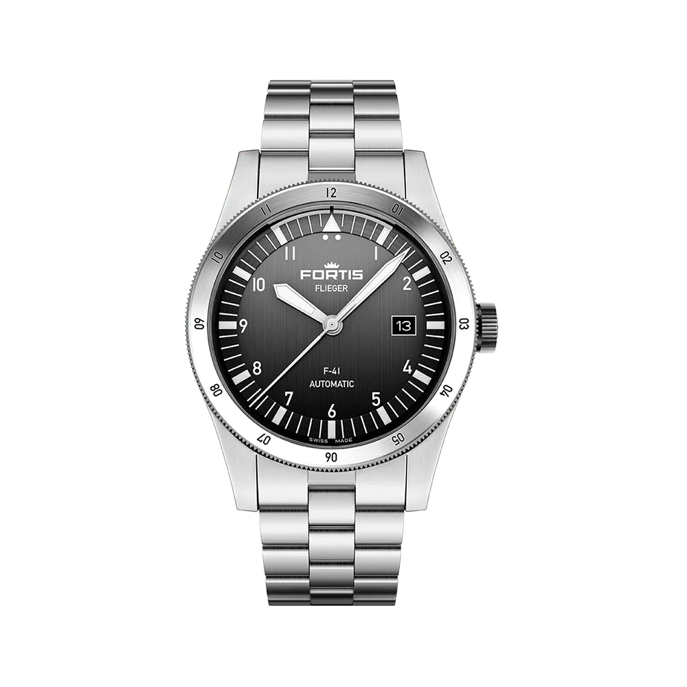 Fortis FLIEGER F-41 Automatic Black Men's Watch F4220017
