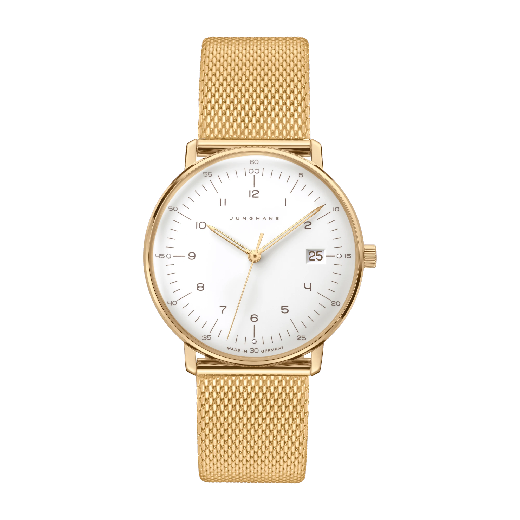 Junghans max bill sapphire glass ladies watch 47/7452.46