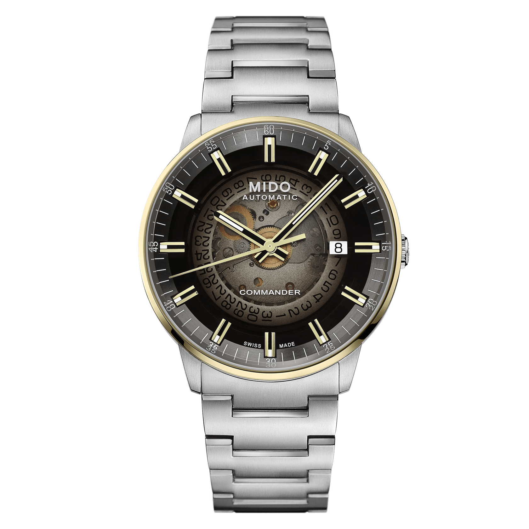 Mido Commander Gradient Automatik 40 mm Herrenuhr M021.407.21.411.00