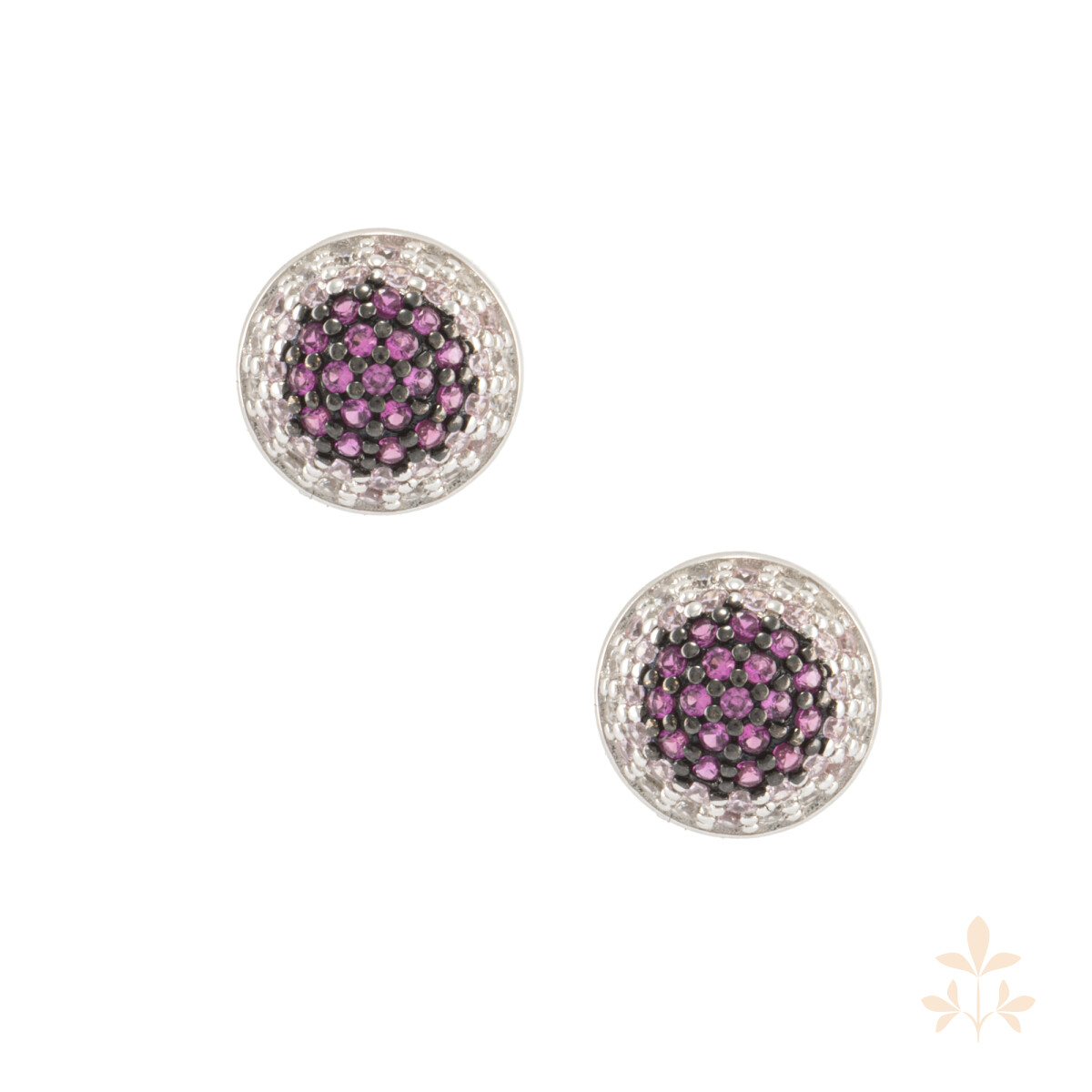 At that time Ruby Bamboo Earrings SZA-2990-336