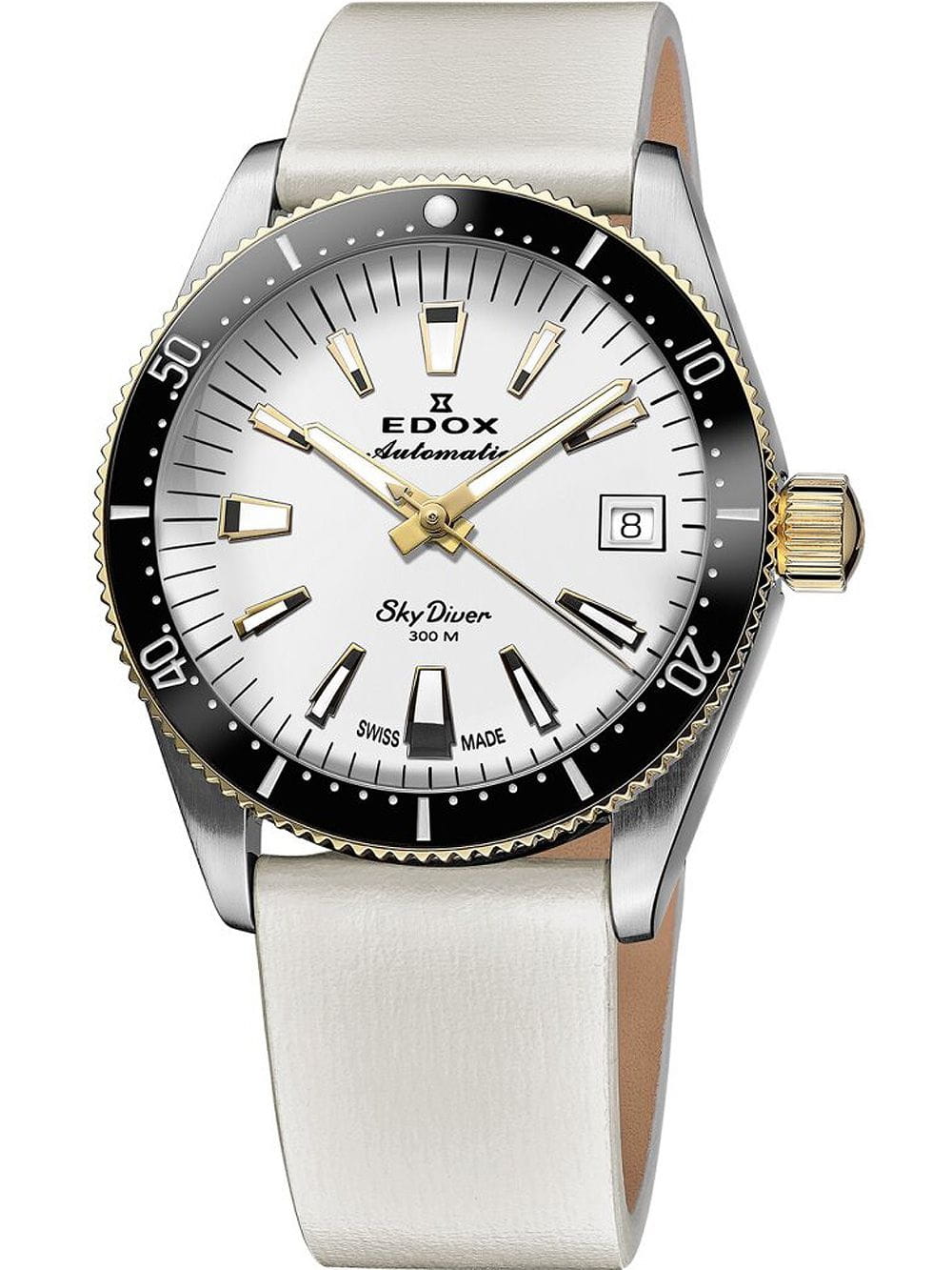 Edox SkyDiver 38 Date Automatic Limited Edition Unisex Watch 80131 357JNC BI