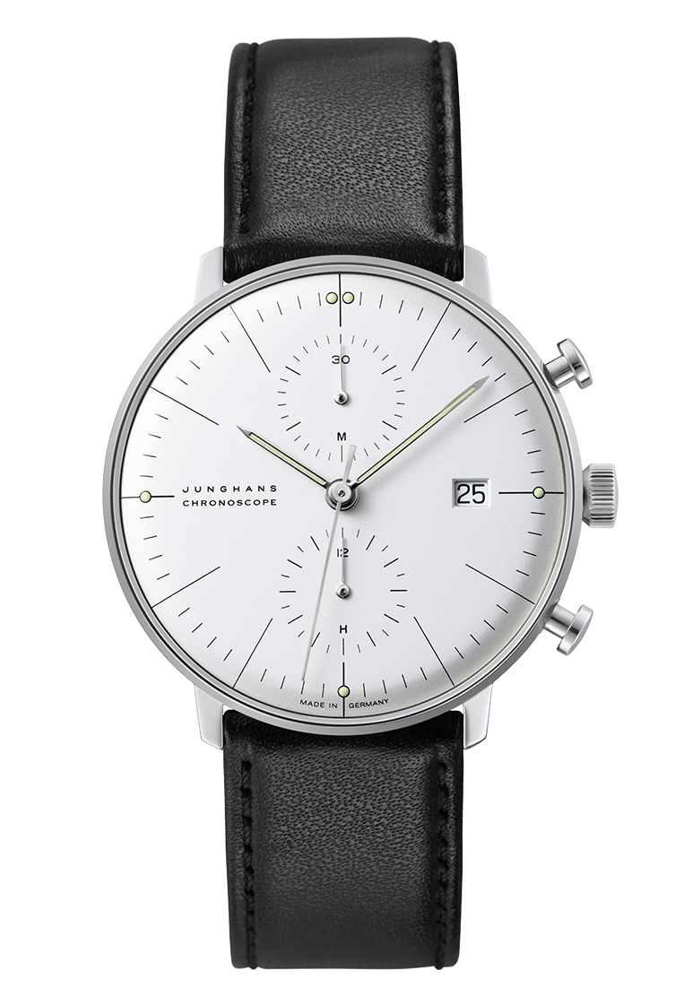 JUNGHANS max bill Chronoscope 027/4600.02 men's watch