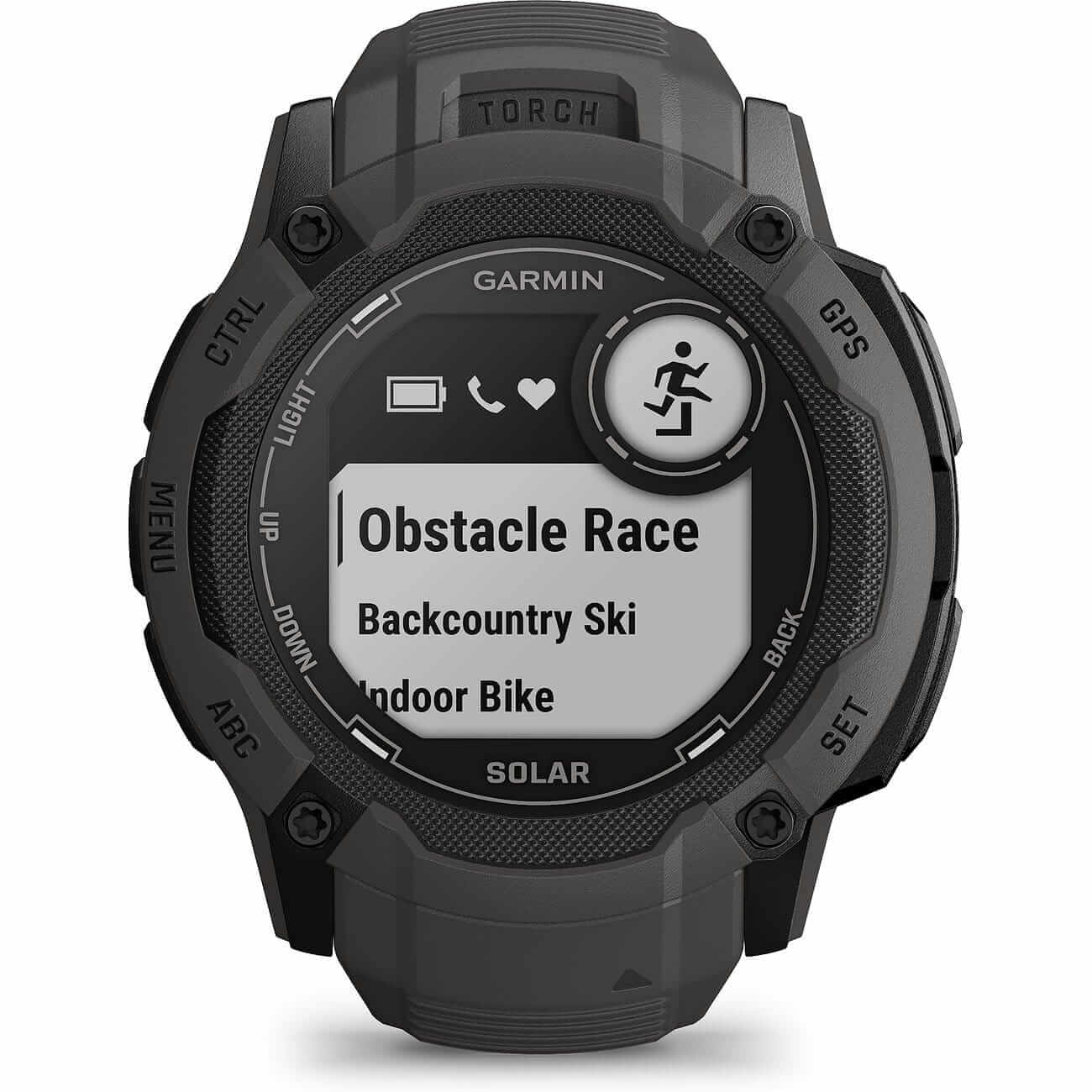 Garmin Instinct 2X Solar Graphite Men's Watch 010-02805-00