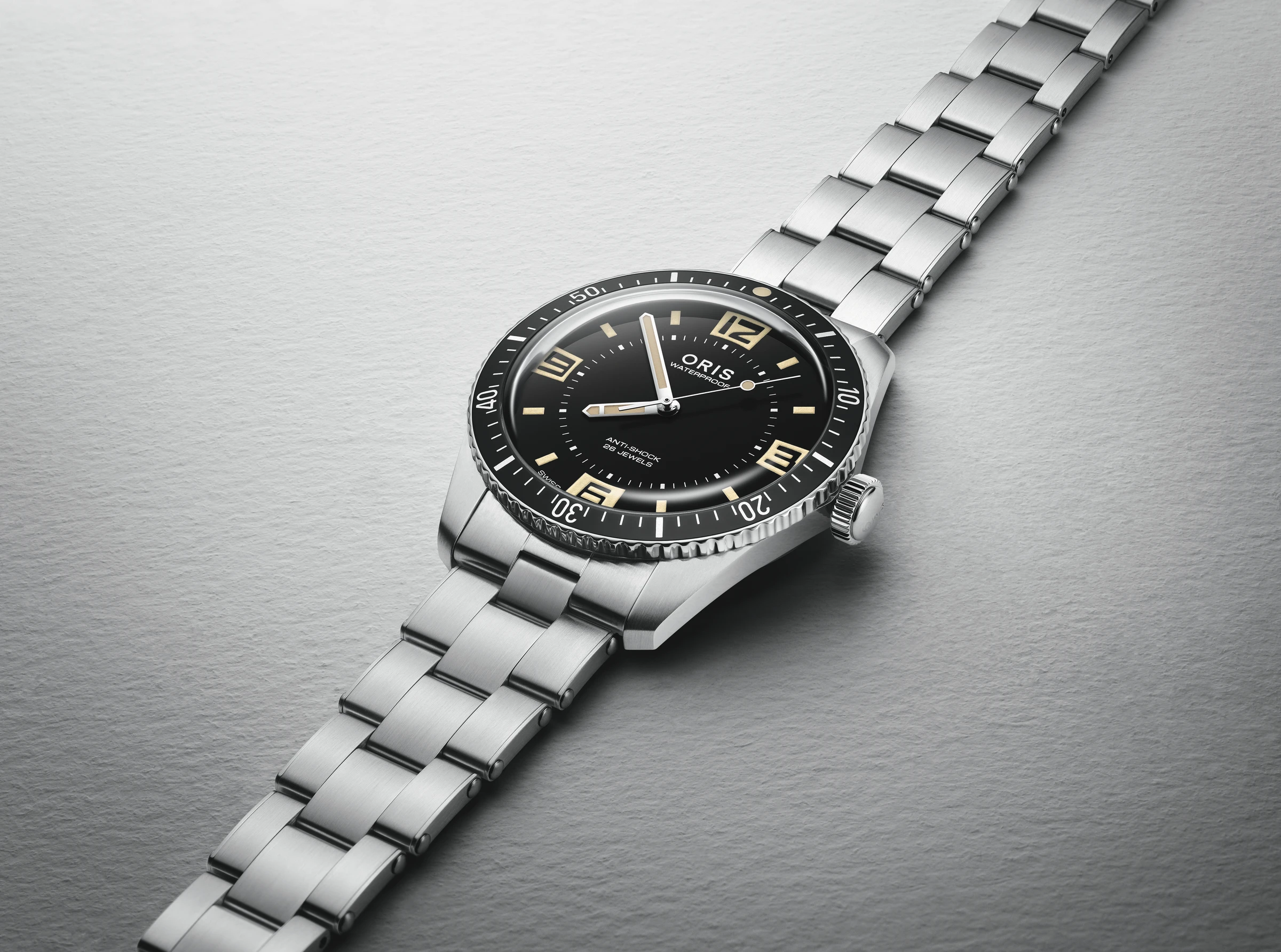 Oris men's watch Divers Sixty-Five 01 733 7772 4034 set