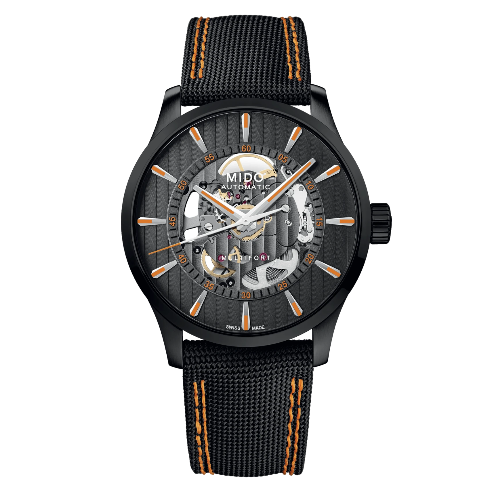 MIDO Multifort Skeleton Vertigo Men's Watch M038.436.37.051.00