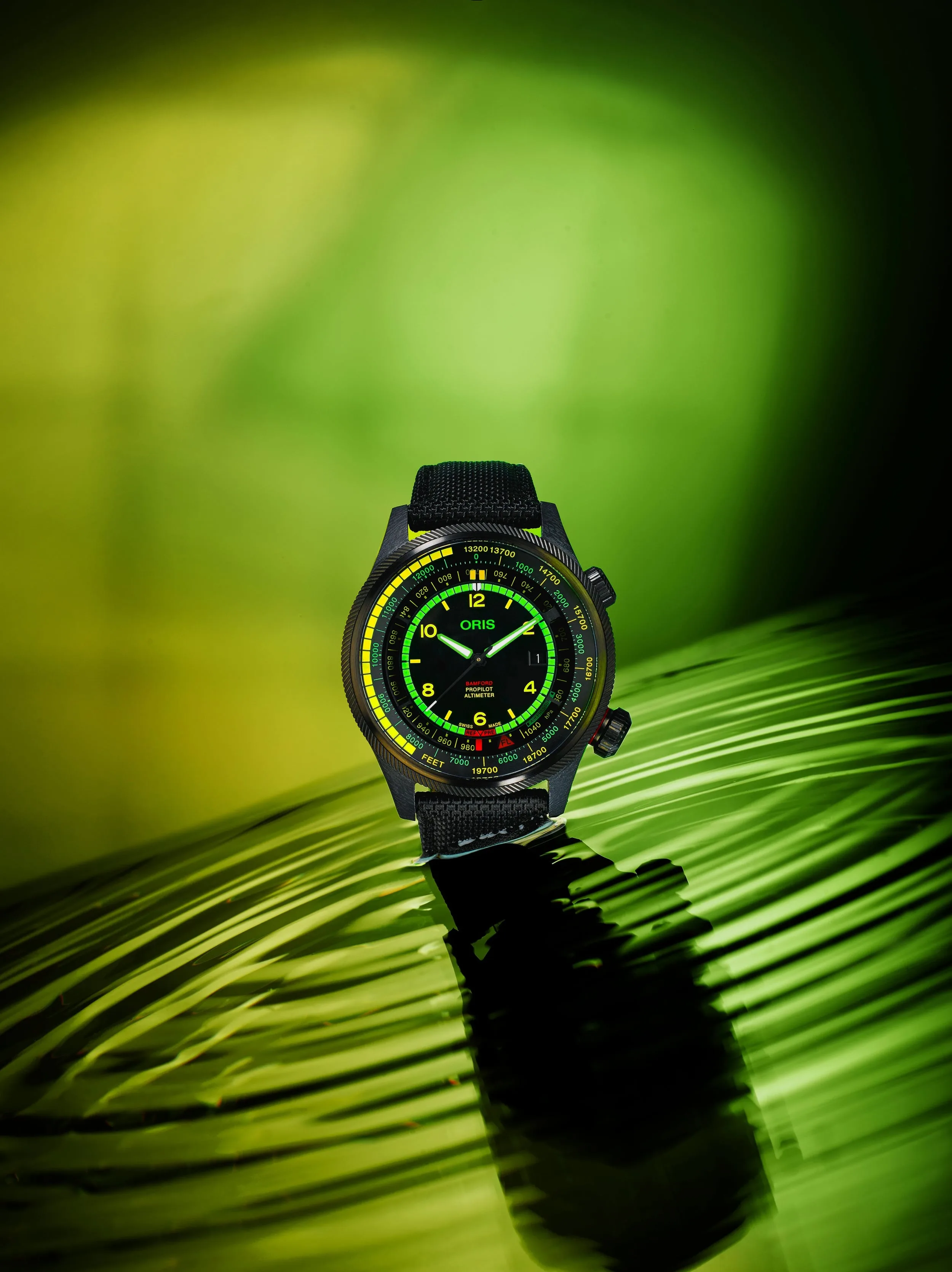 Oris Bamford ProPilot Altimeter "Mission Control" Limited Edition Men's Watch 01 793 7775 8724