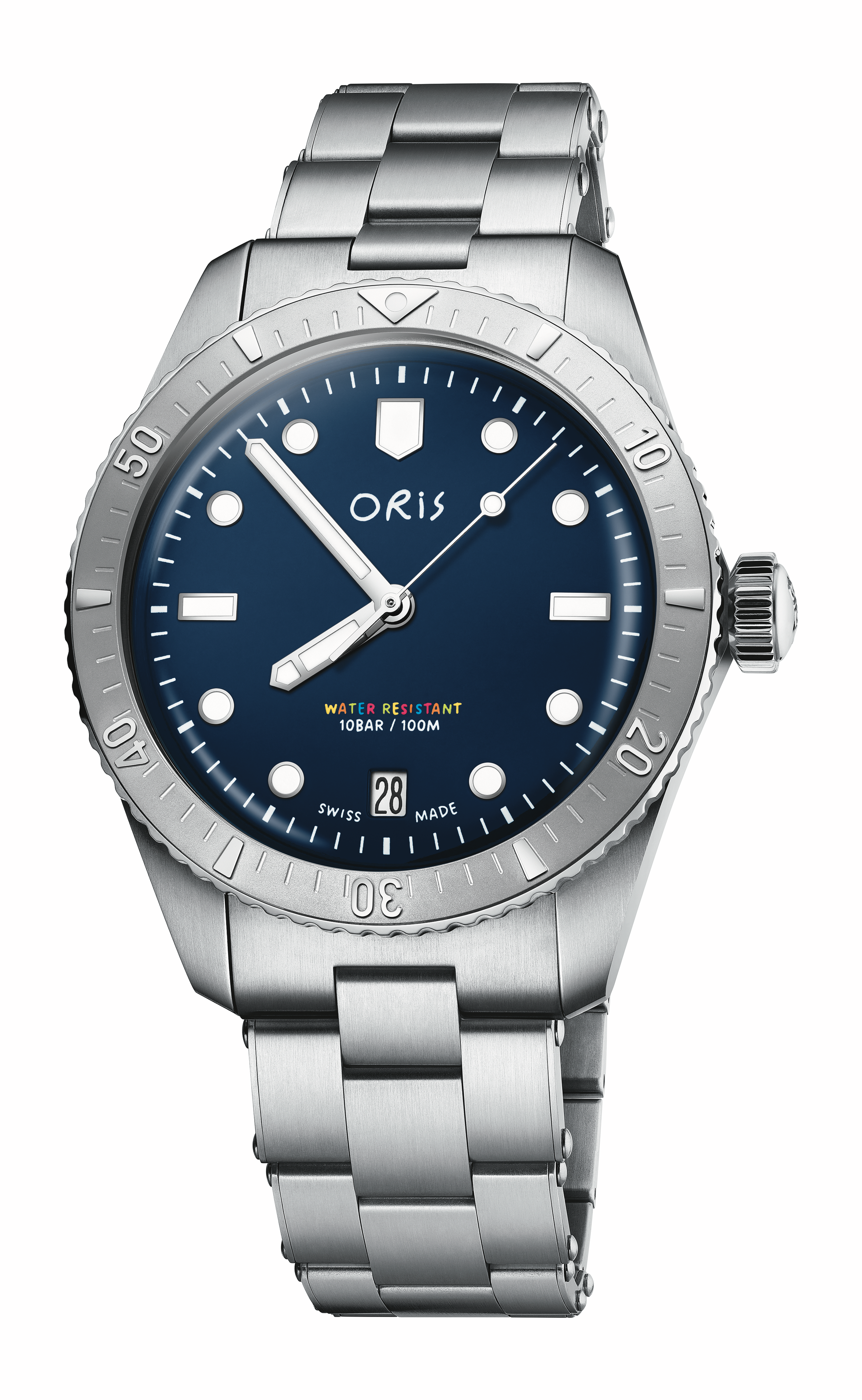 Oris men's watch Divers Sixty-Five 01 733 7771 4085 set