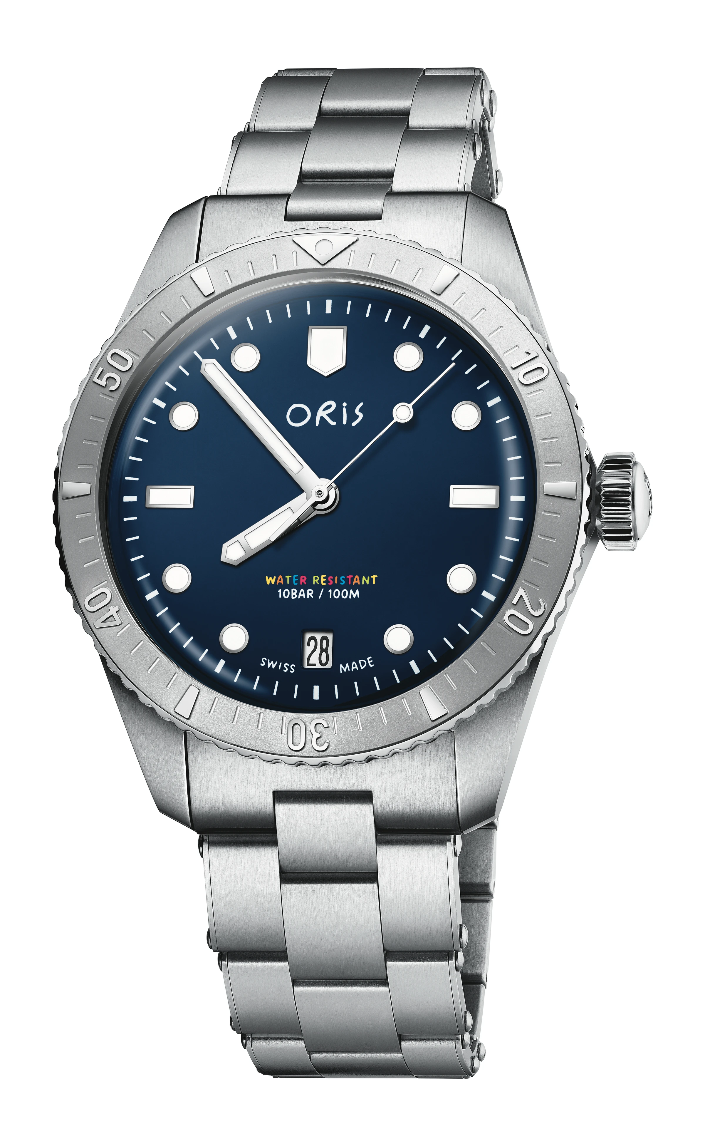 Oris men's watch Divers Sixty-Five 01 733 7771 4085 set