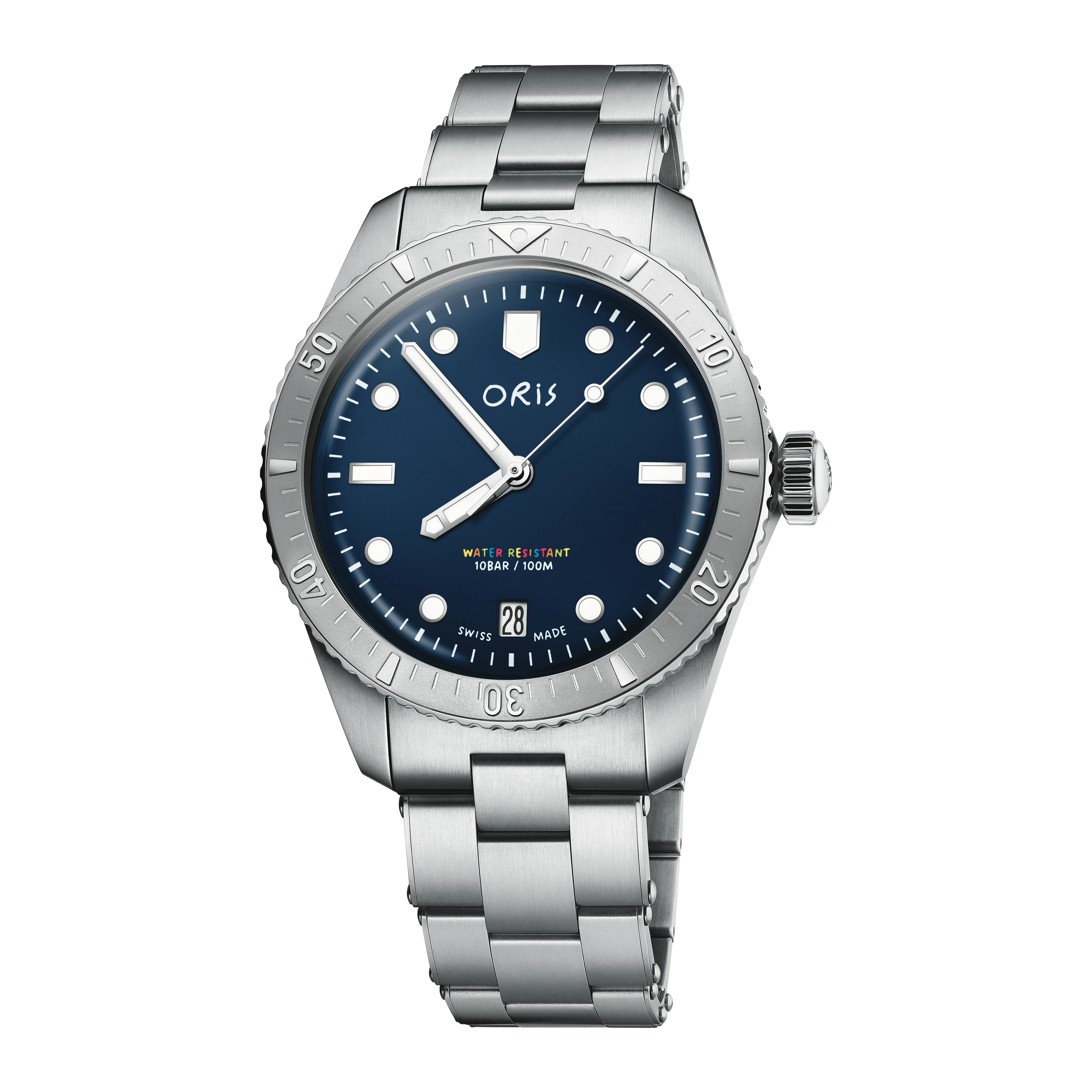 Oris men's watch Divers Sixty-Five 01 733 7771 4085 set