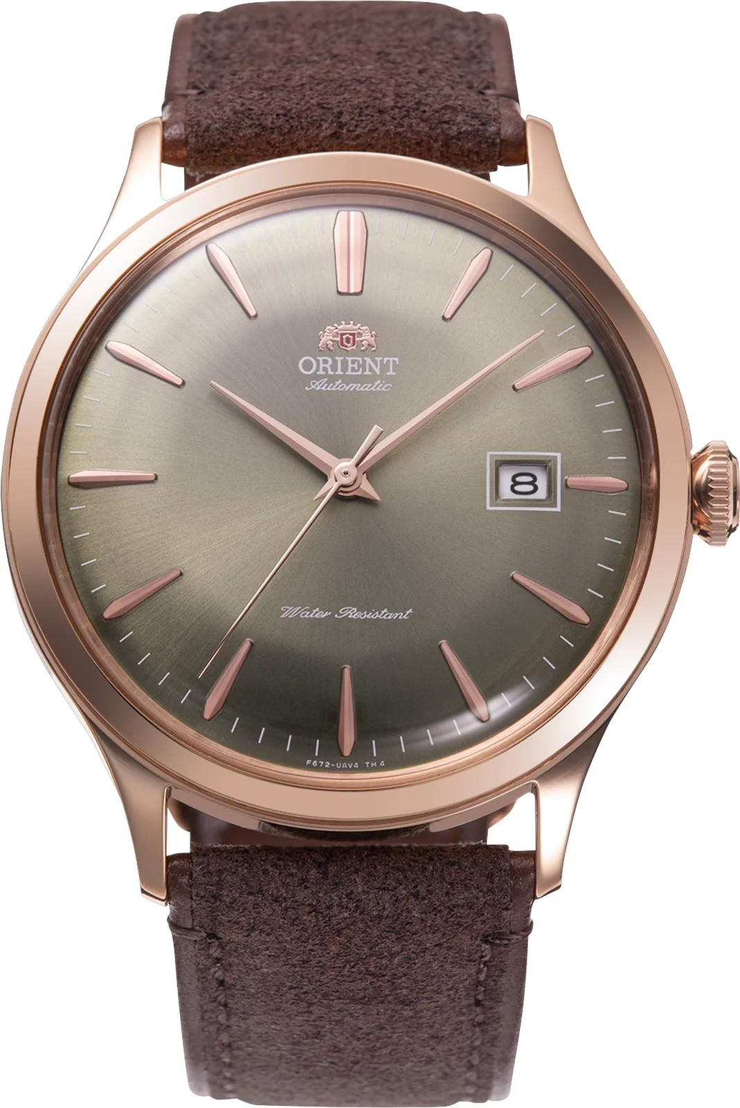 Orient Bambino Automatic 42 mm Brown Men's Watch RA-AC0P04Y30B