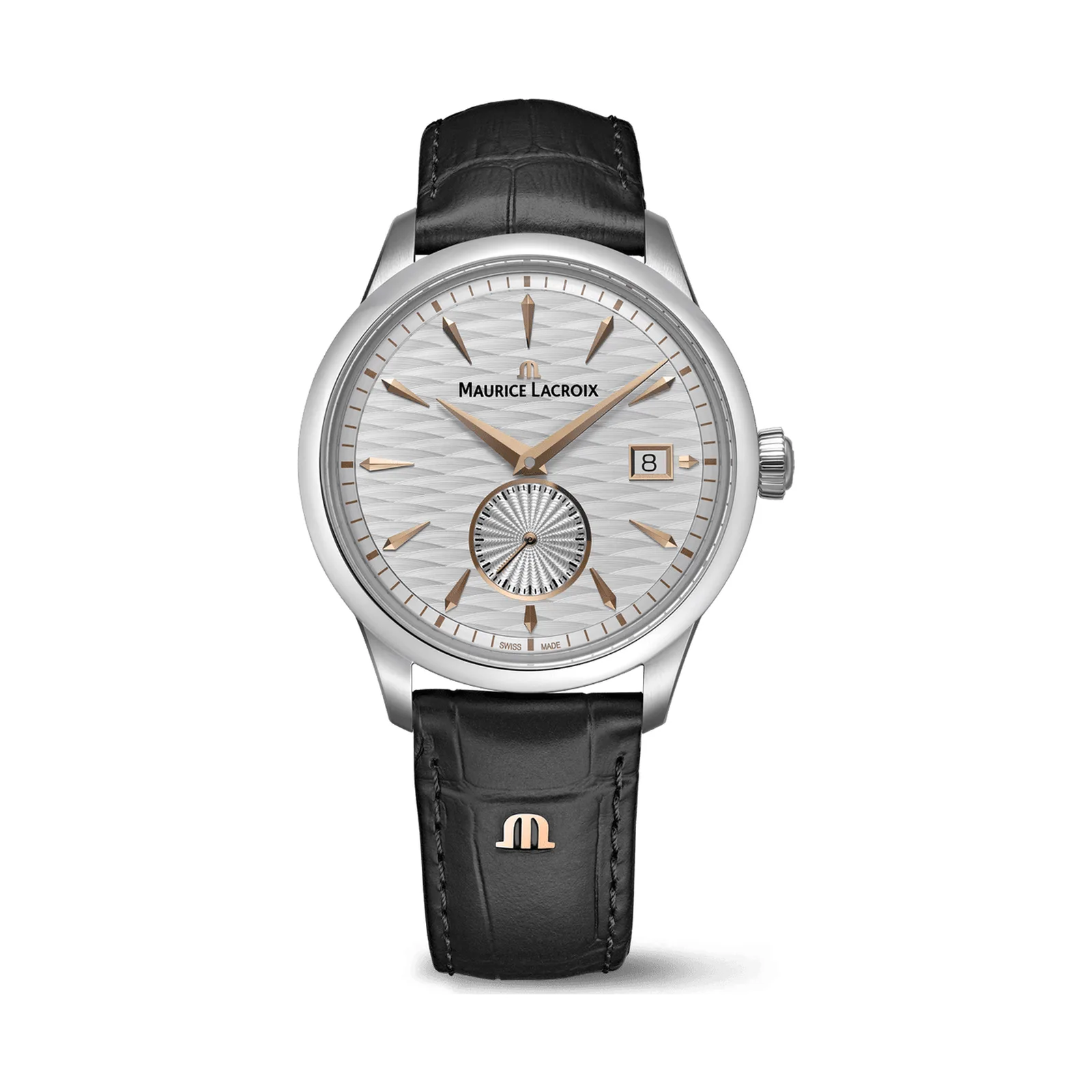Maurice Lacroix 1975 Legacy 39 mm Automatic leather strap Men's Watch 756207-SS001-130-2