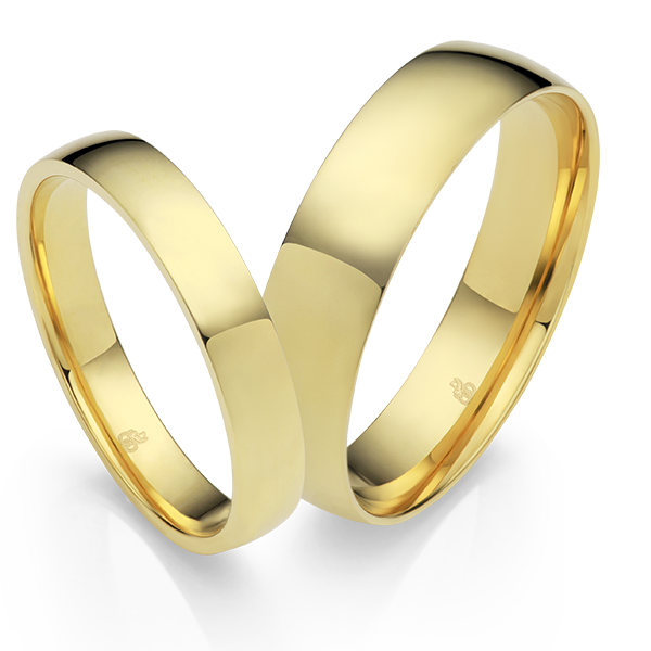 Individual Love 3D Classic wedding ring pair Rauschmayer