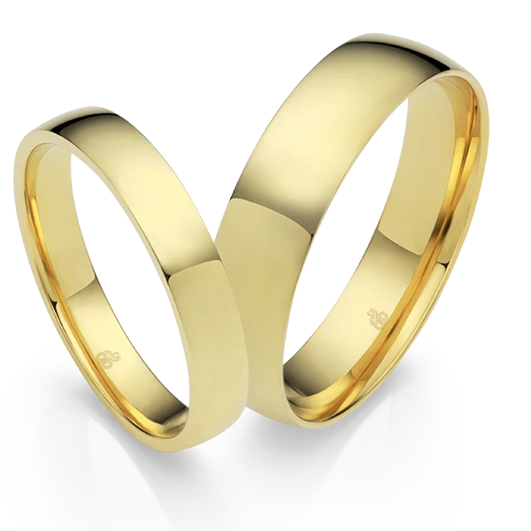 Individual Love 3D Classic wedding ring pair Rauschmayer