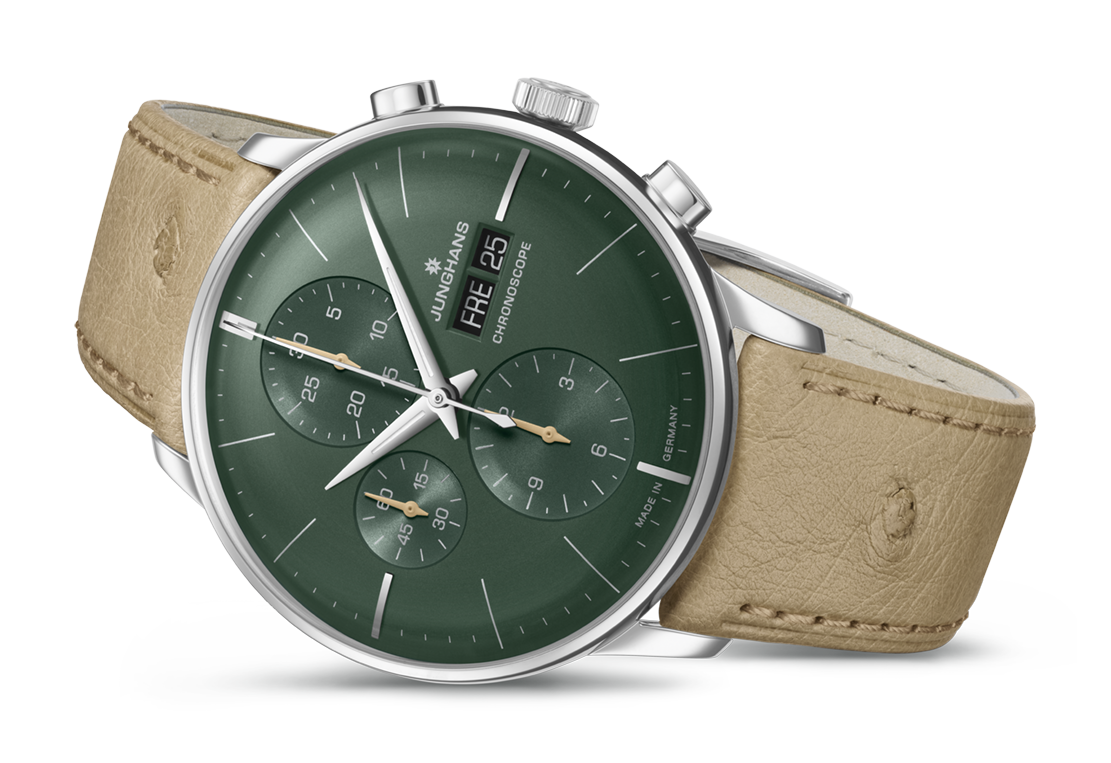 JUNGHANS men's watch 027/4222.02 Meister Chronoscope
