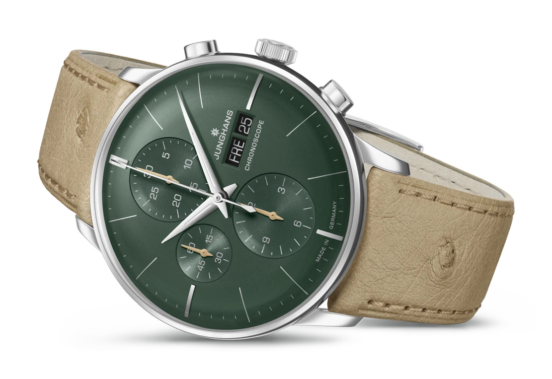 JUNGHANS men's watch 027/4222.02 Meister Chronoscope