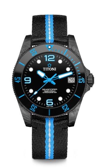 Titoni Seascoper men's watch 83600 CBL-T3-256