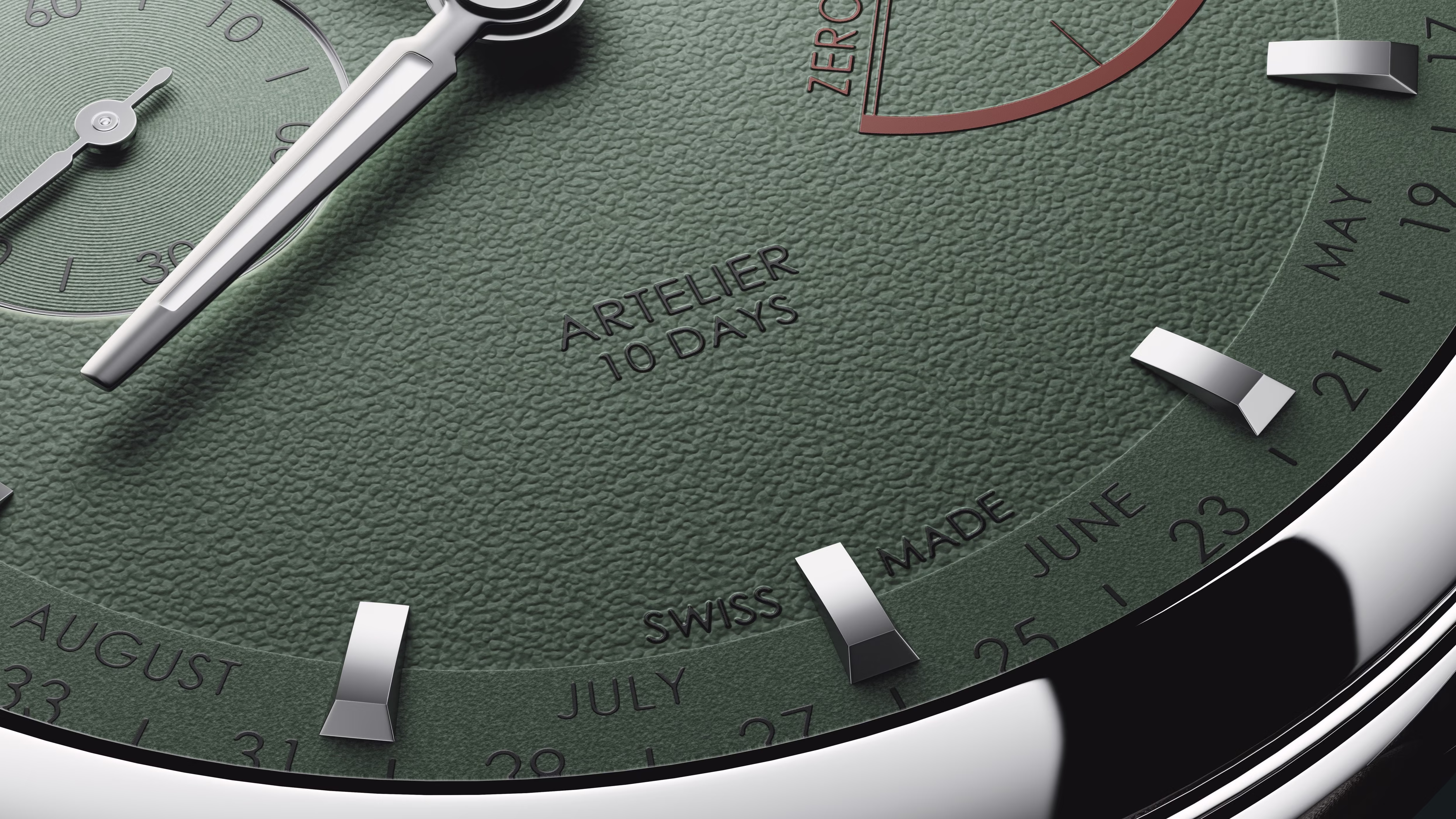Oris Artelier Calibre 113, 43mm, leather strap, 10-day power reserve, green men's watch 01 113 7806 4057-07 5 22 96FC