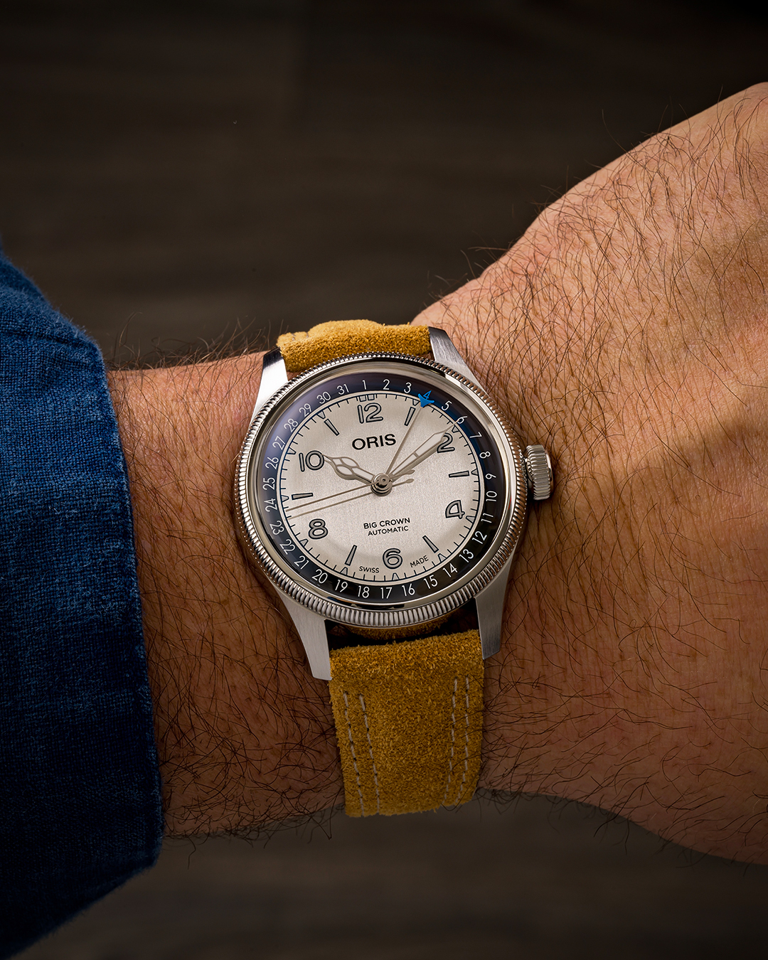 Oris Lou Gehrig baseball icon, Limited Edition, 40mm, automatic men's watch 754 7785 4091 set