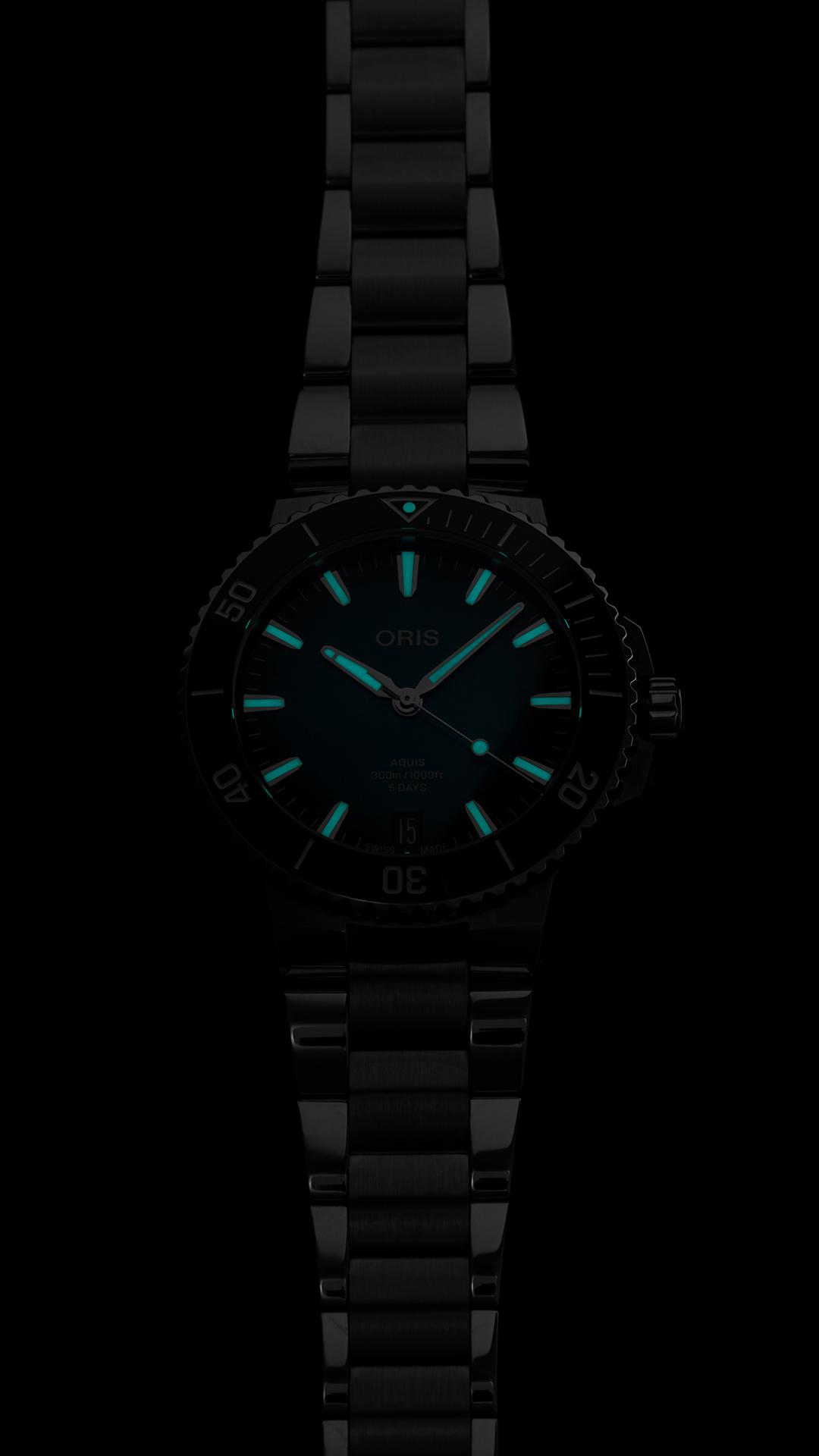 Oris Aquis Date Calibre 400 Automatic men's watch , 01 400 7790 4135-07 8 23 02PEB