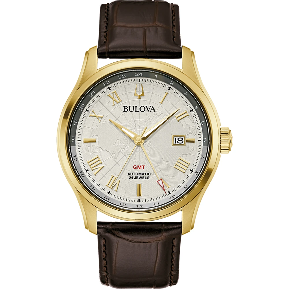 Bulova Wilton GMT men's watch 97B210