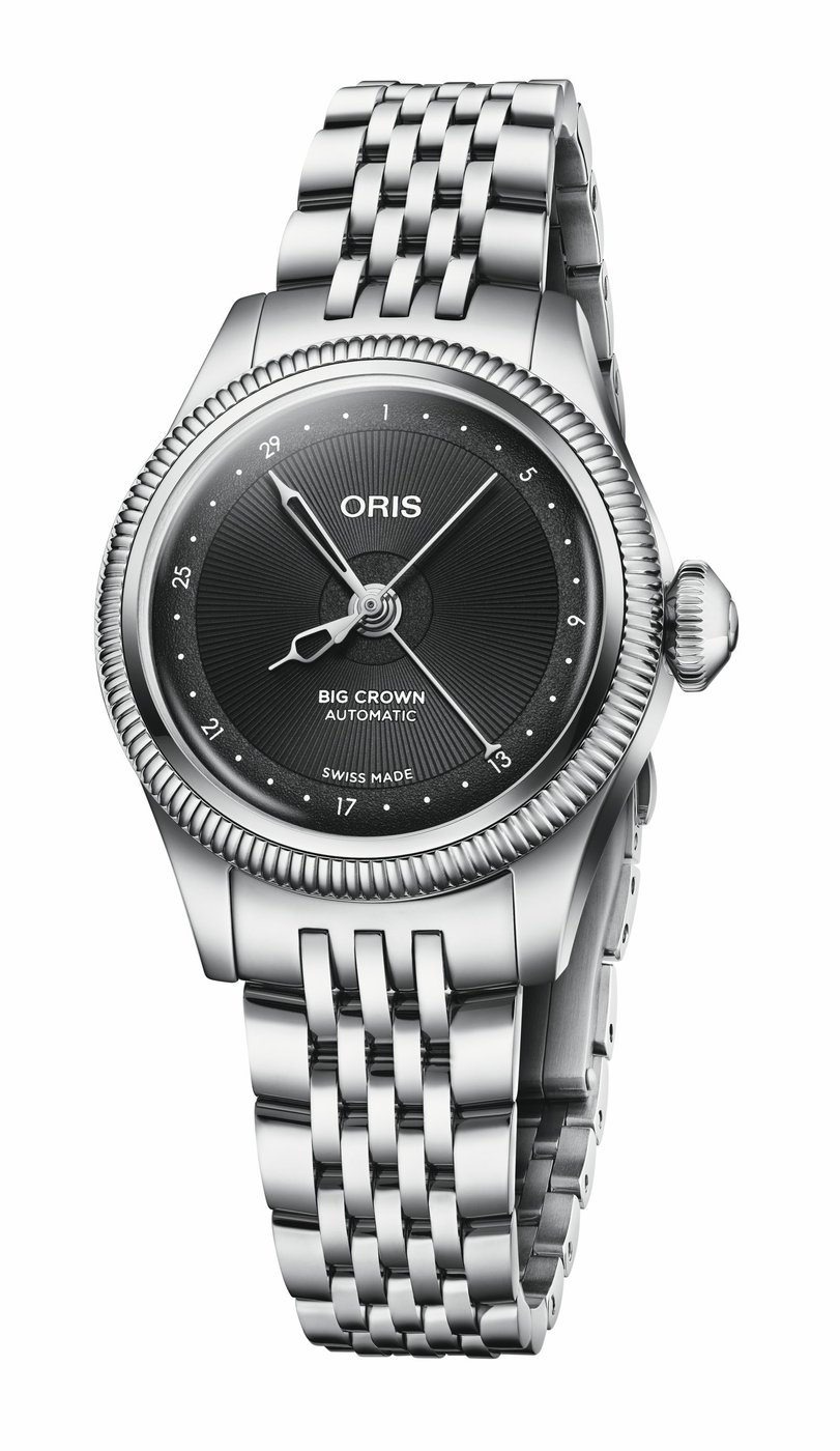 Oris Big Crown Pointer Date 29mm black steel bracelet 01 534 7804 4054-07 8 14 02