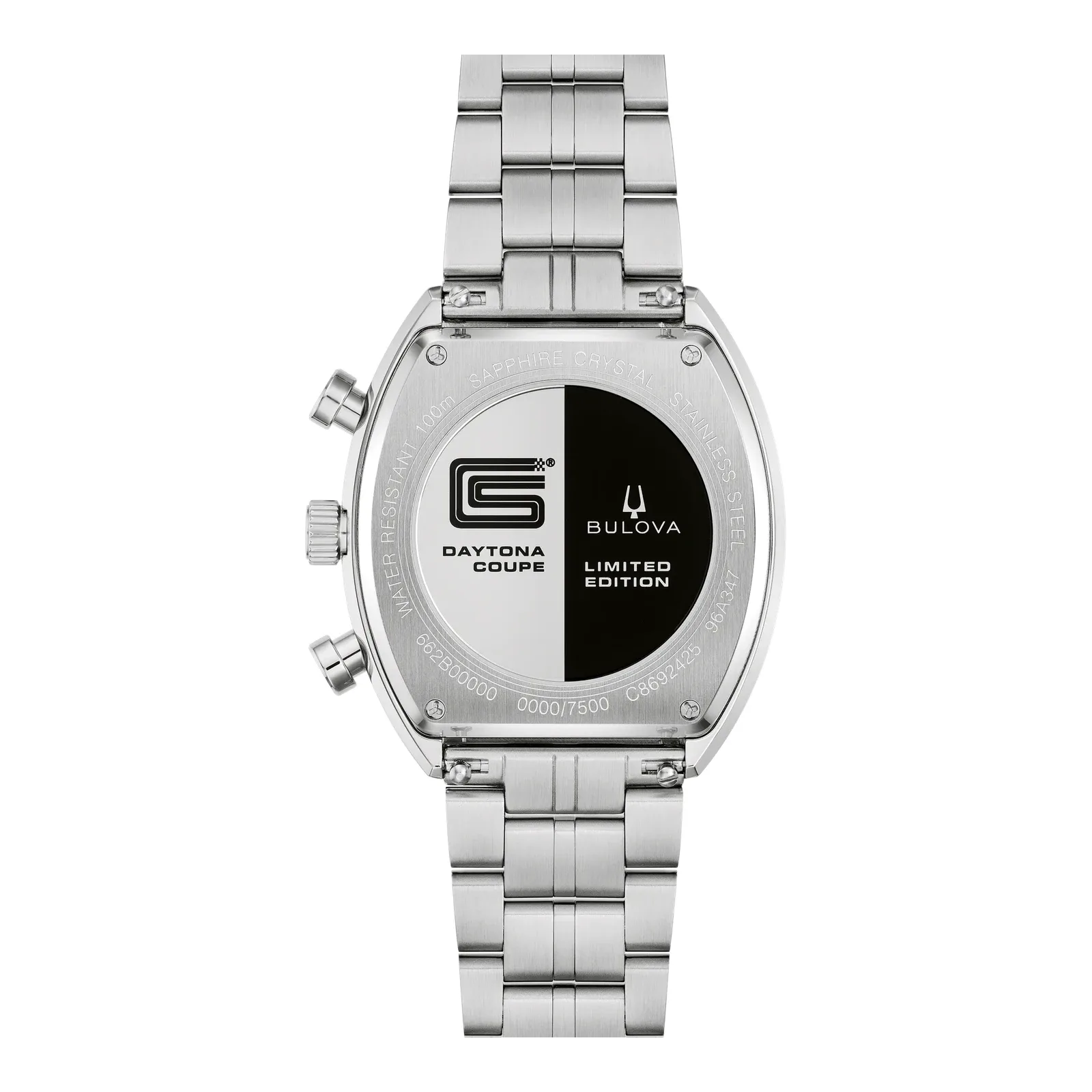 Bulova SHELBY Racer Chronograph Limited Edition Stainless Steel Men's Watch 96K118