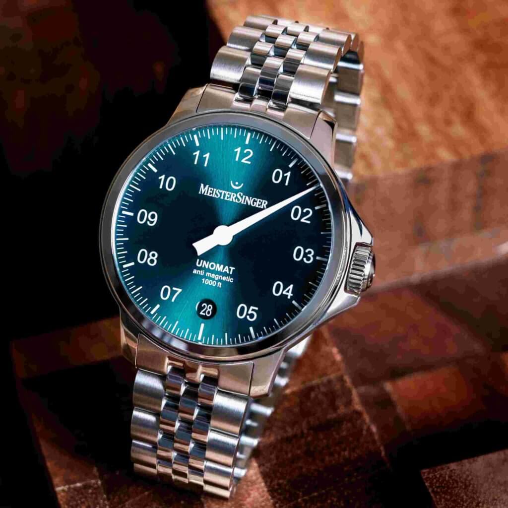 Meister Singer Unomat automatic men's watch UN919