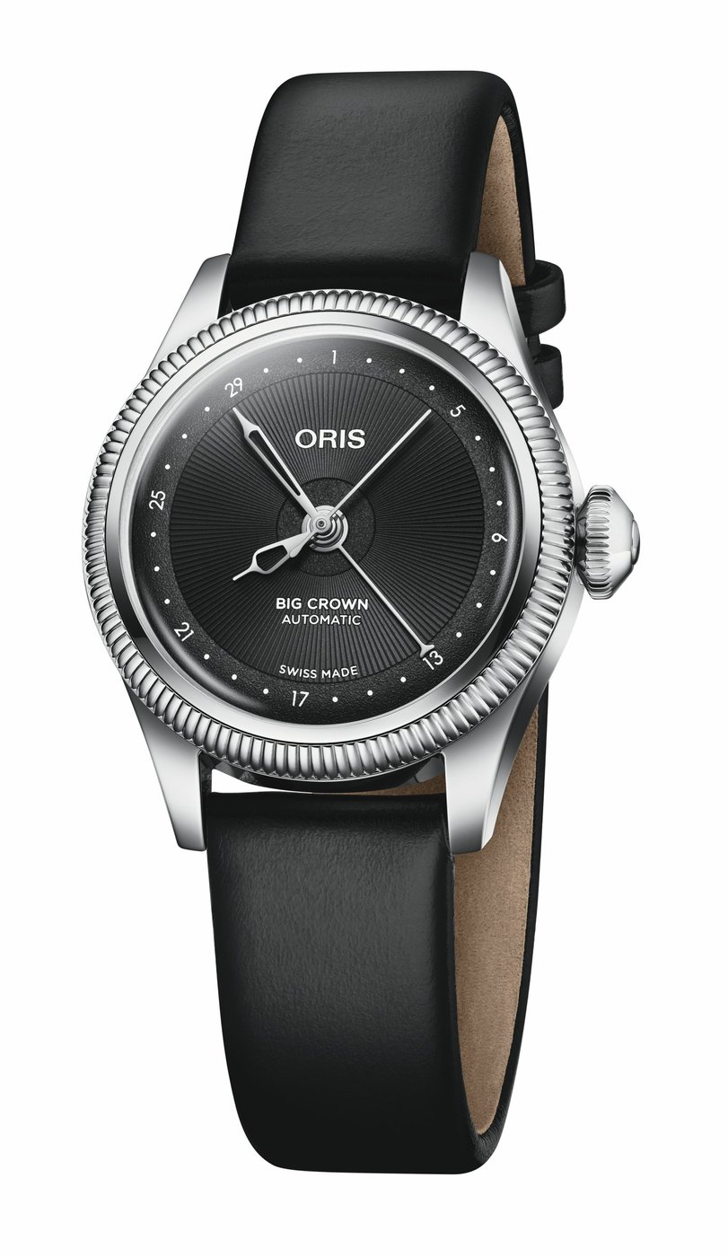Oris Big Crown Pointer Date 29mm black leather strap 01 534 7804 4054-07 5 14 01