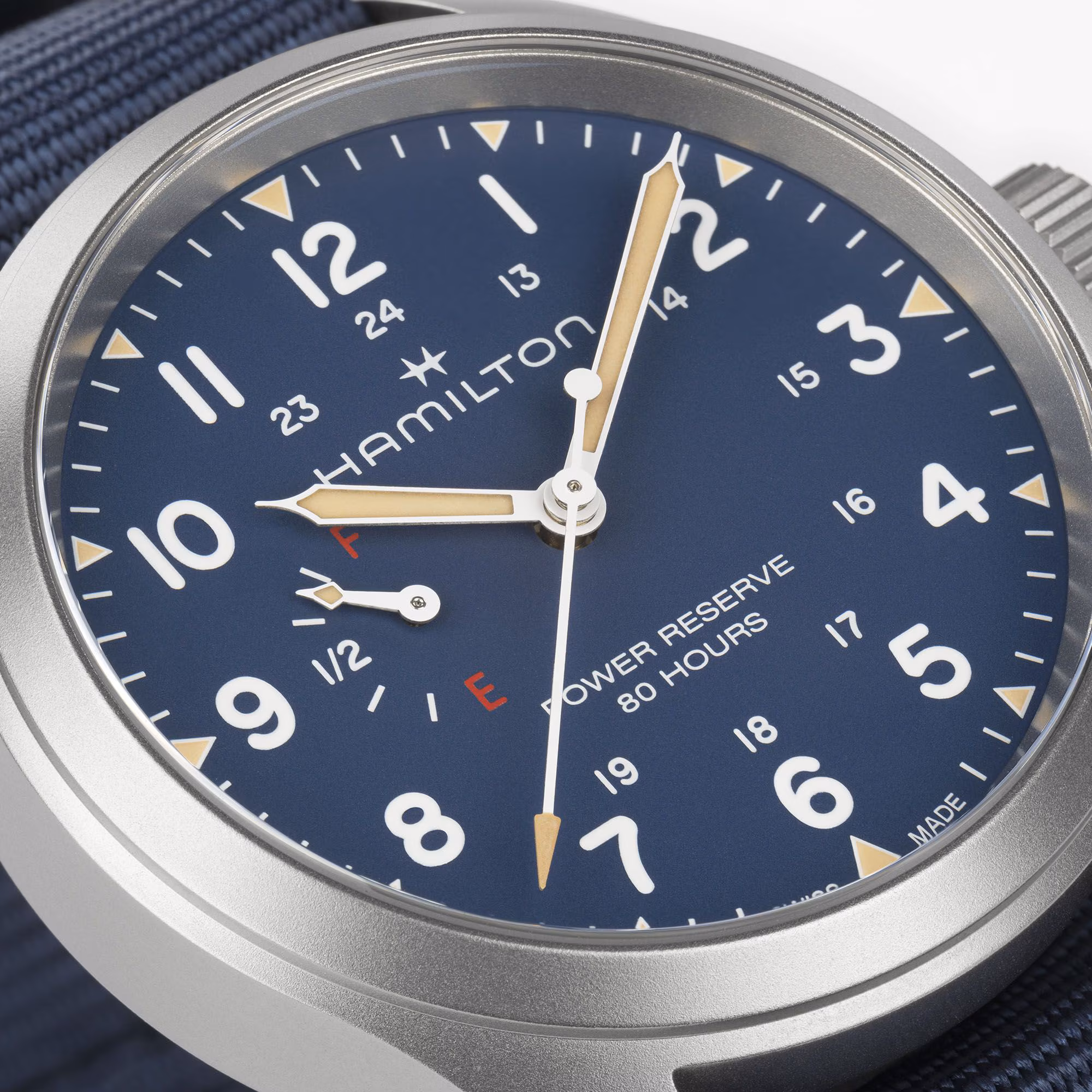 Hamilton KHAKI FIELD MECHANICAL POWER RESERVE 40MM Herrenuhr H69509940