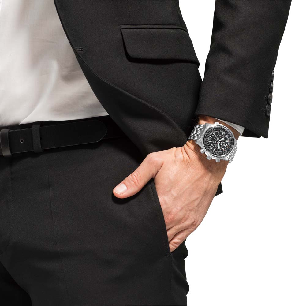 Citizen men's watch radio controlled chronograph CB5860-86E