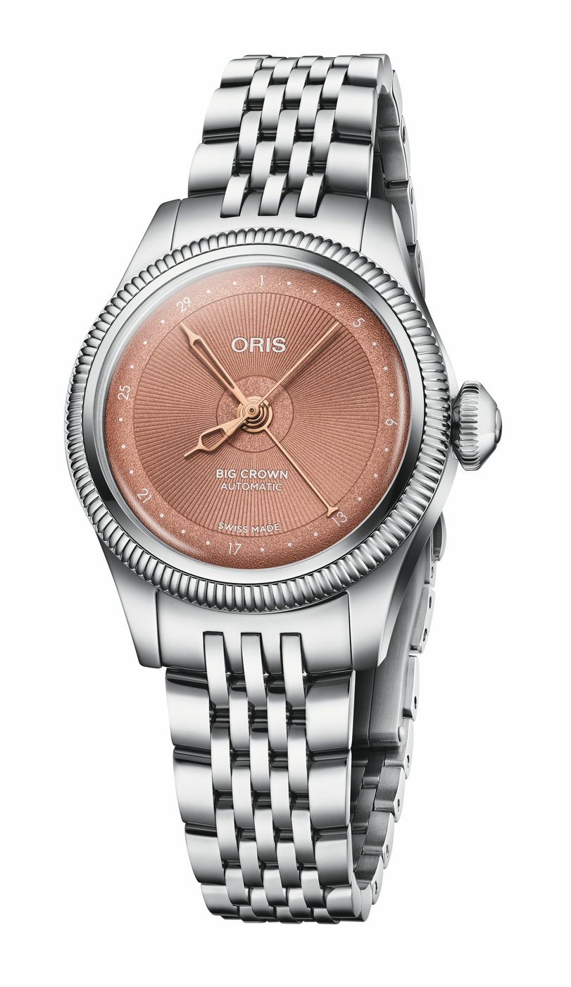 Oris Big Crown Pointer Date 29mm rosé steel bracelet 01 534 7804 4052-07 8 14 02