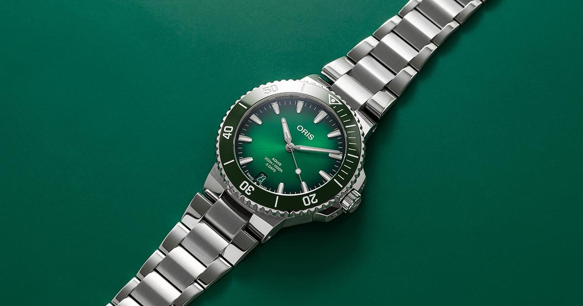 Oris men's watch Aquis 01 400 7790 4157-07 8 23 02PEB