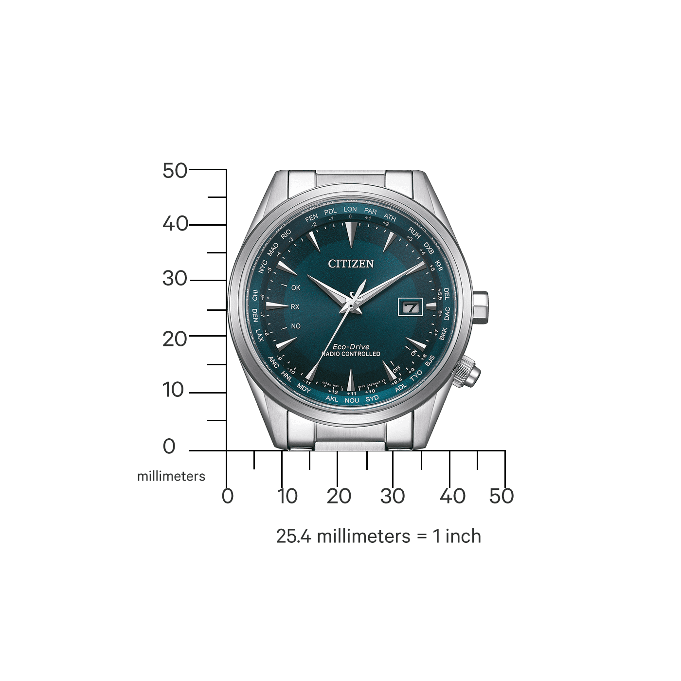 Citizen Radio Controlled Men's Watch CB0270-87L