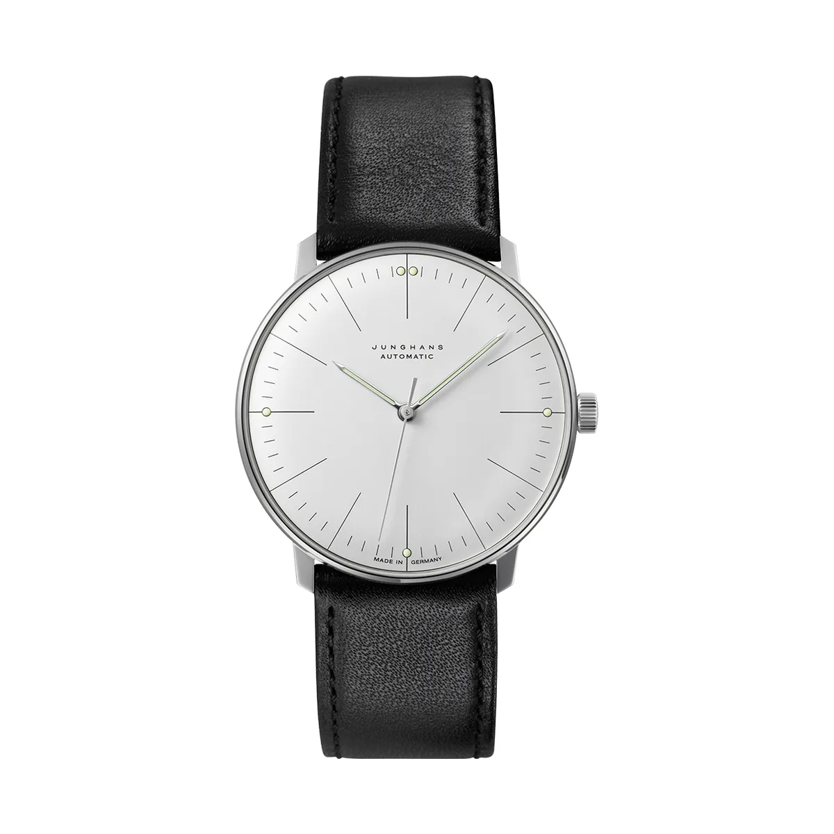 Junghans max bill automatic sapphire glass men's watch 027/3501.02