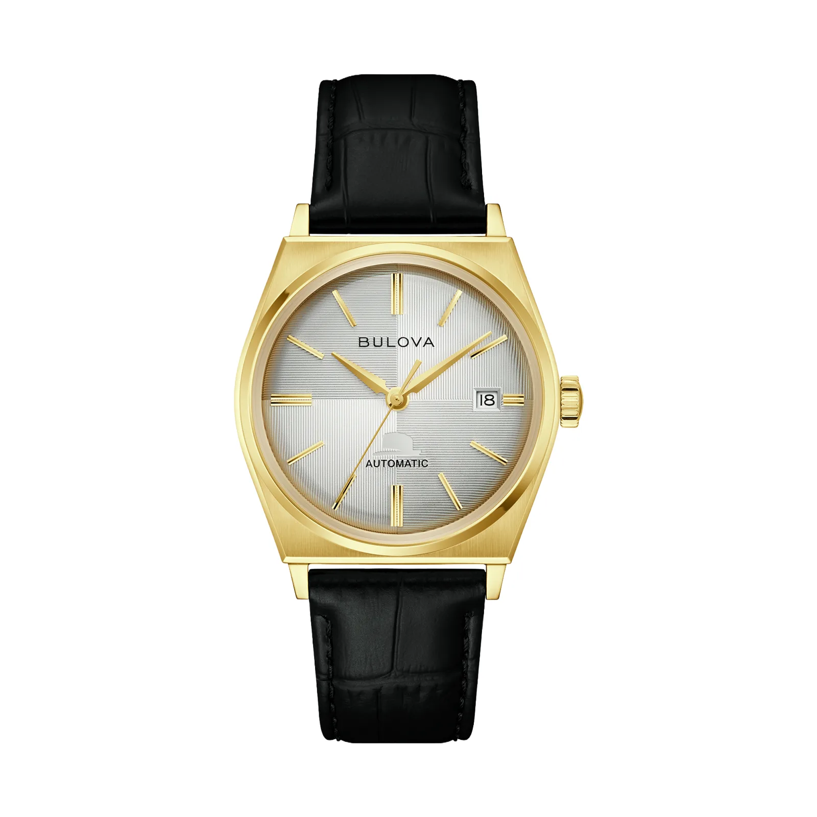 Bulova Sinatra Nothing But The Best Automatic Gold Tone Mens Watch 97B243