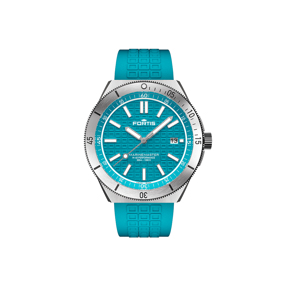 Fortis Marinemaster M-40 Serenity Blue Men's Watch F8120003
