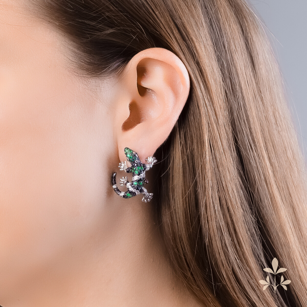 At the time Speedy Salamander earrings SZA-2990-163